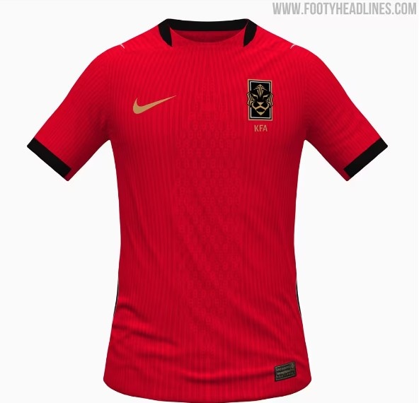 开云官网-韩国队世界杯球衣曝光：主场采用金色修饰，客场以紫色为主色调